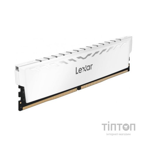 Модуль пам'яті для комп'ютера DDR4 16GB (2x8GB) 3600 MHz Thor White Lexar (LD4BU008G-R3600GDWG)
