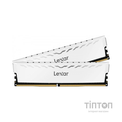 Модуль пам'яті для комп'ютера DDR4 16GB (2x8GB) 3600 MHz Thor White Lexar (LD4BU008G-R3600GDWG)