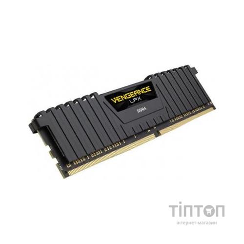 Модуль пам'яті для комп'ютера DDR4 16GB (2x8GB) 3600 MHz Vengeance LPX Black Corsair (CMK16GX4M2D3600C16)