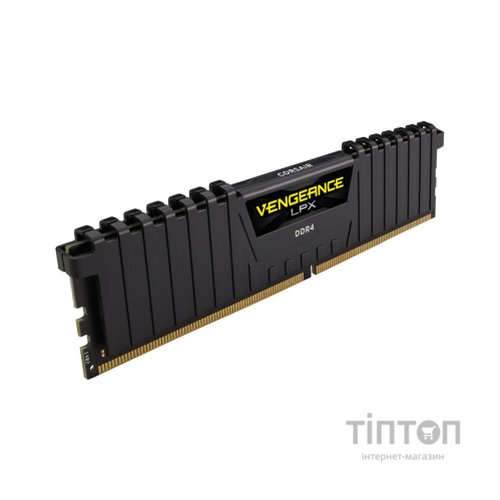 Модуль пам'яті для комп'ютера DDR4 16GB (2x8GB) 3600 MHz Vengeance LPX Black Corsair (CMK16GX4M2Z3600C18)