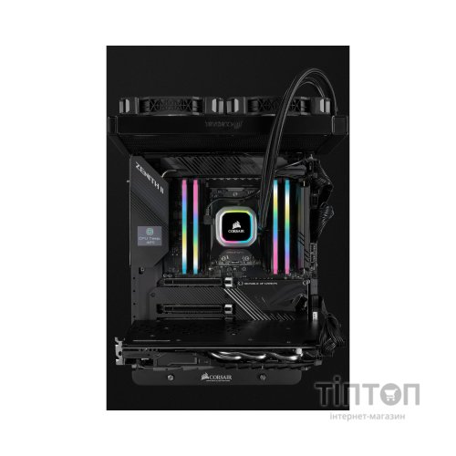 Модуль пам'яті для комп'ютера DDR4 16GB (2x8GB) 3600 MHz Vengeance RGB Pro SL Black Corsair (CMH16GX4M2Z3600C18)