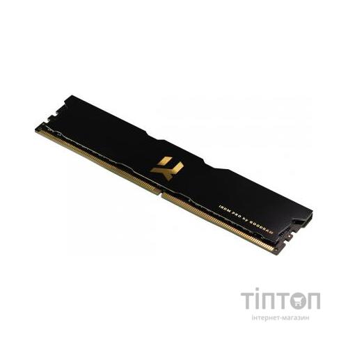 Модуль пам'яті для комп'ютера DDR4 16GB (2x8GB) 4000 MHz IRDM PRO Black Goodram (IRP-4000D4V64L18S/16GDC)