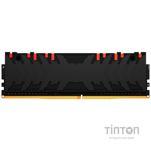 Модуль пам'яті для комп'ютера DDR4 16GB (2x8GB) 4000 MHz Renegade RGB Black Kingston Fury (ex.HyperX) (KF440C19RBAK2/16)