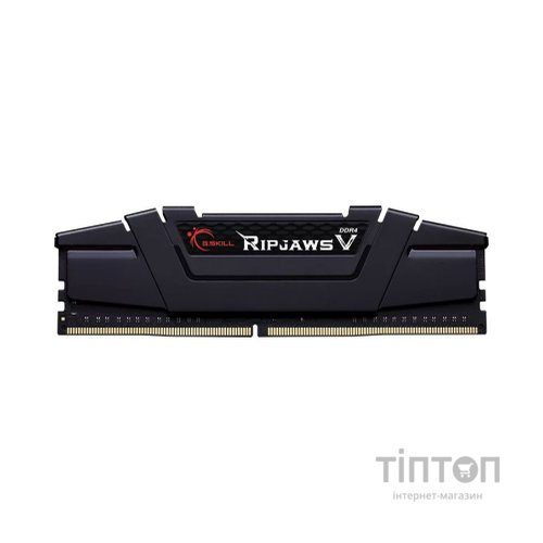 Модуль пам'яті для комп'ютера DDR4 16GB (2x8GB) 4400 MHz RipjawsV Black G.Skill (F4-4400C18D-16GVKC)