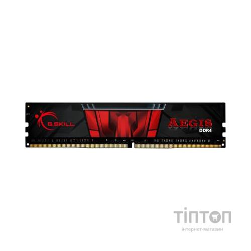 Модуль пам'яті для комп'ютера DDR4 16GB 3200 MHz AEGIS Black G.Skill (F4-3200C16S-16GIS)