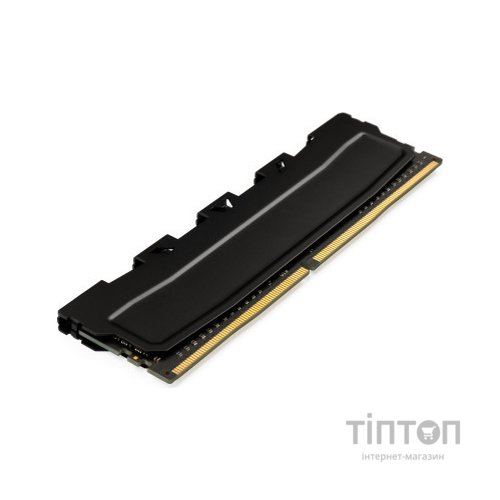 Модуль пам'яті для комп'ютера DDR4 16GB 3200 MHz Black Kudos eXceleram (EKBLACK4163216C)