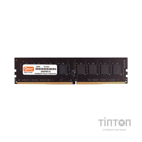 Модуль пам'яті для комп'ютера DDR4 16GB 3200 MHz Dato (DT16G4DLDND32)