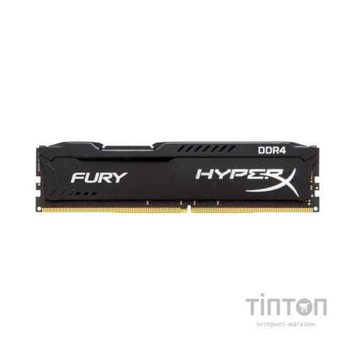Оперативна пам'ять DDR4 16GB 3200 MHz HyperX FURY Black Kingston (HX432C18FB/16)