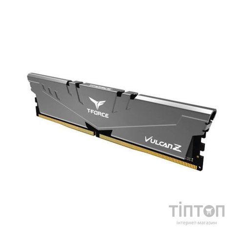 Модуль пам'яті для комп'ютера DDR4 16GB 3200 MHz T-Force Vulcan Z Gray Team (TLZGD416G3200HC16F01)