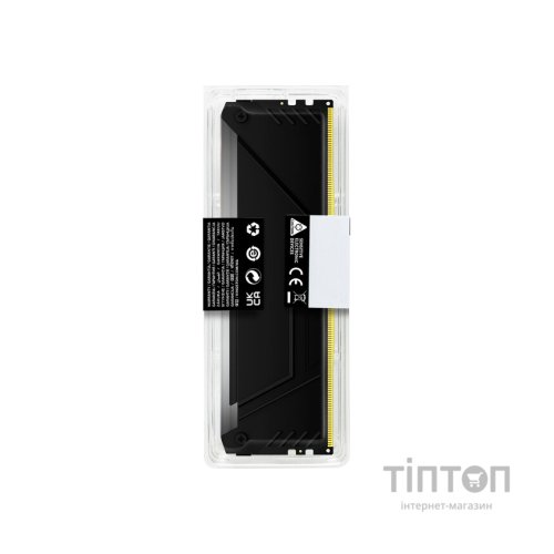 Модуль пам'яті для комп'ютера DDR4 16GB 3733 MHz Beast RGB Kingston Fury (ex.HyperX) (KF437C19BB12A/16)