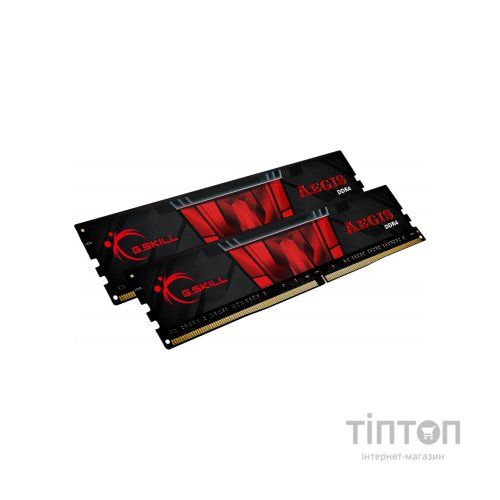 Модуль пам'яті для комп'ютера DDR4 32GB (2x16GB) 2666 MHz Aegis G.Skill (F4-2666C19D-32GIS)