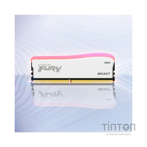 Модуль пам'яті для комп'ютера DDR4 32GB (2x16GB) 3200 MHz Beast RGB Special Edition Kingston Fury (ex.HyperX) (KF432C16BWAK2/32)