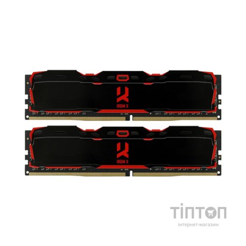 Модуль пам'яті для комп'ютера DDR4 32GB (2x16GB) 3200 MHz IRDM Black Goodram (IR-X3200D464L16A/32GDC)