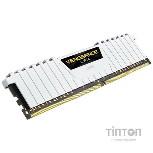Модуль пам'яті для комп'ютера DDR4 32GB (2x16GB) 3200 MHz LPX White Corsair (CMK32GX4M2E3200C16W)