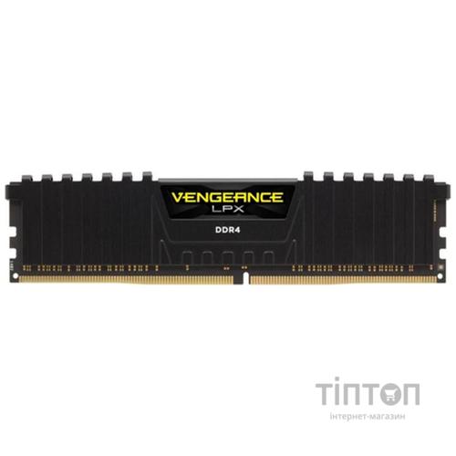 Модуль пам'яті для комп'ютера DDR4 32GB (2x16GB) 3200 MHz Vengeance LPX Black Corsair (CMK32GX4M2E3200C16)