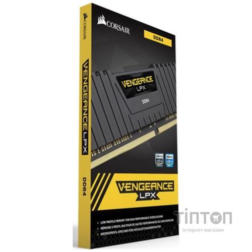 Модуль пам'яті для комп'ютера DDR4 32GB (2x16GB) 3200 MHz Vengeance LPX Black Corsair (CMK32GX4M2E3200C16)