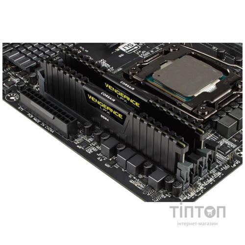 Модуль пам'яті для комп'ютера DDR4 32GB (2x16GB) 3200 MHz Vengeance LPX Black Corsair (CMK32GX4M2E3200C16)