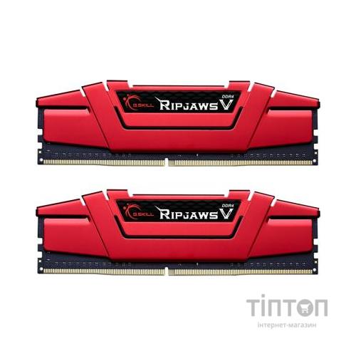 Модуль пам'яті для комп'ютера DDR4 32GB (2x16GB) 3600 MHz Ripjaws V G.Skill (F4-3600C19D-32GVRB)