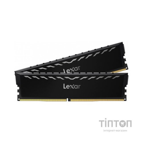 Модуль пам'яті для комп'ютера DDR4 32GB (2x16GB) 3600 MHz THOR Black Lexar (LD4U16G36C18LG-RGD)
