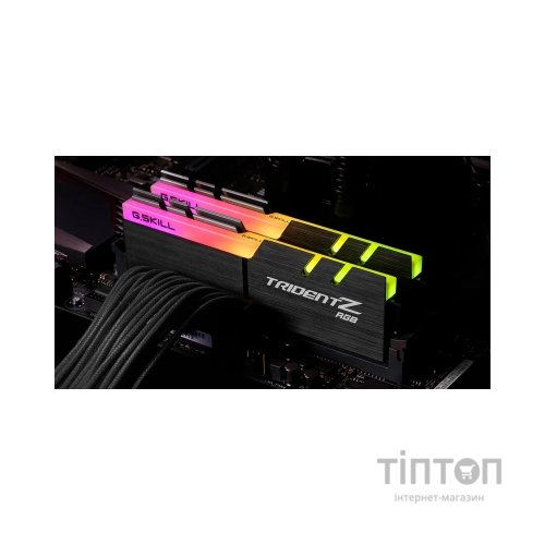 Модуль пам'яті для комп'ютера DDR4 32GB (2x16GB) 3600 MHz Trident Z RGB G.Skill (F4-3600C18D-32GTZR)