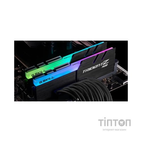 Модуль пам'яті для комп'ютера DDR4 32GB (2x16GB) 3600 MHz Trident Z RGB G.Skill (F4-3600C18D-32GTZR)