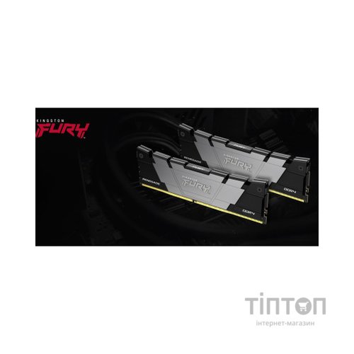 Модуль пам'яті для комп'ютера DDR4 32GB (2x16GB) 4266 MHz Renegade Kingston Fury (ex.HyperX) (KF442C19RB12K2/32)