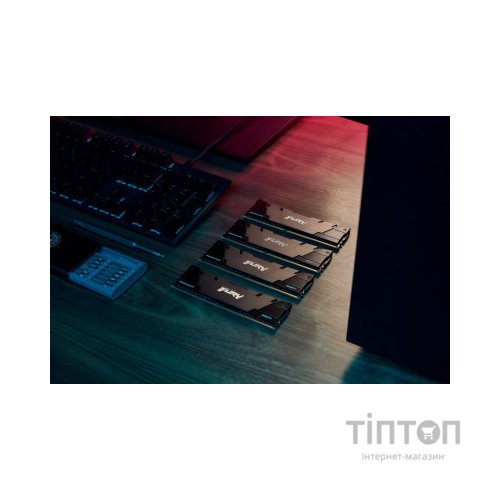 Модуль пам'яті для комп'ютера DDR4 32GB (2x16GB) 4266 MHz Renegade Kingston Fury (ex.HyperX) (KF442C19RB12K2/32)