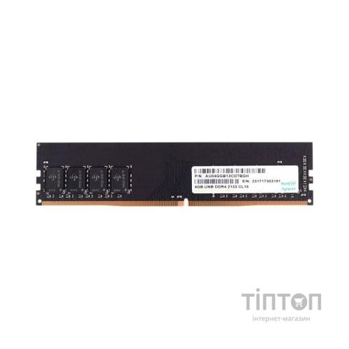 Модуль пам'яті для комп'ютера DDR4 4GB 2666 MHz Apacer (EL.04G2V.KNH)
