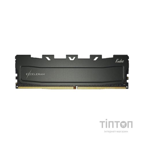 Модуль пам'яті для комп'ютера DDR4 64GB (2x32GB) 3200 MHz Black Kudos eXceleram (EKBLACK4643222CD)