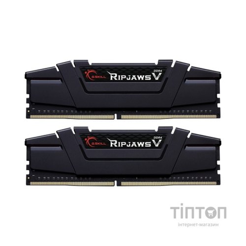 Модуль пам'яті для комп'ютера DDR4 64GB (2x32GB) 3600 MHz Ripjaws V G.Skill (F4-3600C18D-64GVK)