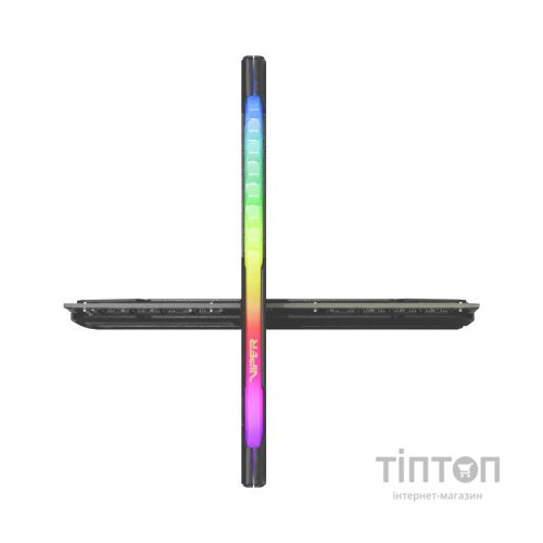 Модуль пам'яті для комп'ютера DDR4 64GB (2x32GB) 3600 MHz Viper Steel RGB Patriot (PVSR464G360C0K)