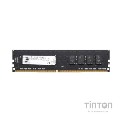 Модуль пам'яті для комп'ютера DDR4 8GB 2400 MHz G.Skill (F4-2400C17S-8GNT)