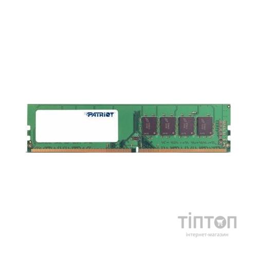 Модуль пам'яті для комп'ютера DDR4 8GB 2400 MHz Patriot (PSD48G240081)