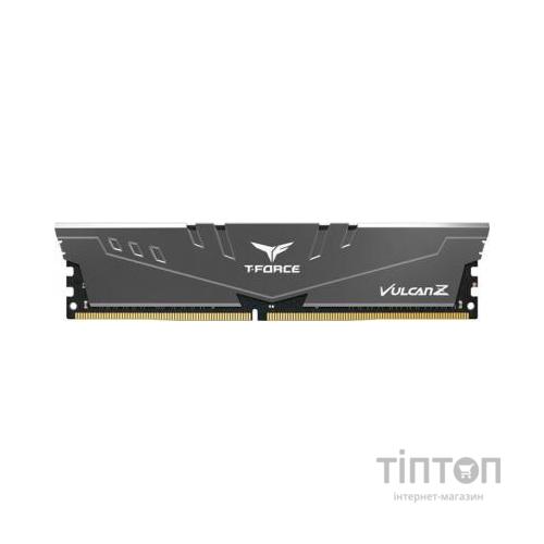 Модуль пам'яті для комп'ютера DDR4 8GB 2666 MHz T-Force Vulcan Z Gray Team (TLZGD48G2666HC18H01)