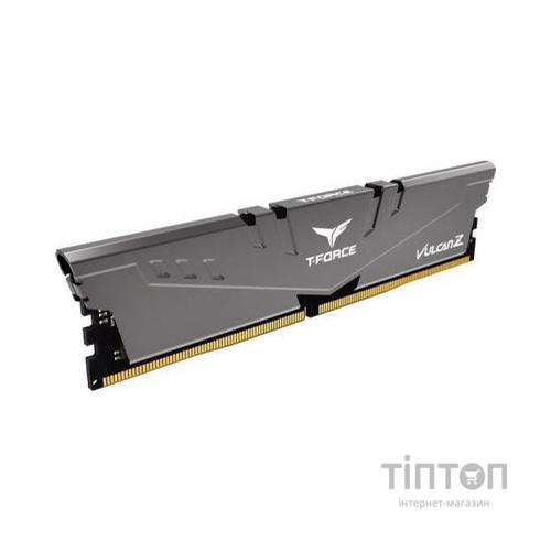 Модуль пам'яті для комп'ютера DDR4 8GB 2666 MHz T-Force Vulcan Z Gray Team (TLZGD48G2666HC18H01)