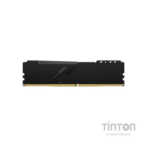 Модуль пам'яті для комп'ютера DDR4 8GB (2x4GB) 3200 MHz Fury Beast Black Kingston Fury (ex.HyperX) (KF432C16BBK2/8)