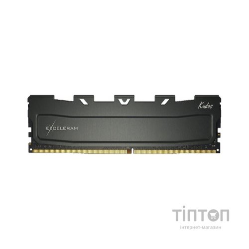 Модуль пам'яті для комп'ютера DDR4 8GB 3200 MHz Black Kudos eXceleram (EKBLACK4083222A)