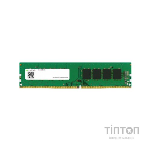 Модуль пам'яті для комп'ютера DDR4 8GB 3200 MHz Essentials Mushkin (MES4U320NF8G)