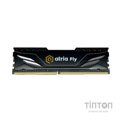 Модуль пам'яті для комп'ютера DDR4 8GB 3200 MHz Fly Black ATRIA (UAT43200CL18B/8)