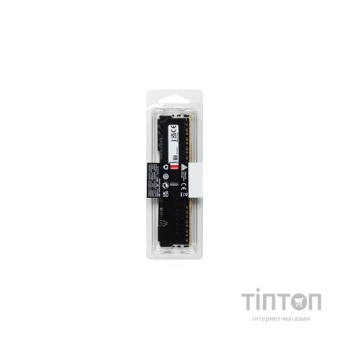 Модуль пам'яті для комп'ютера DDR4 8GB 3200 MHz Fury Beast Black Kingston Fury (ex.HyperX) (KF432C16BB/8)