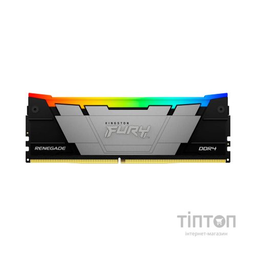 Модуль пам'яті для комп'ютера DDR4 8GB 3200 MHz RenegadeRGB Kingston Fury (ex.HyperX) (KF432C16RB2A/8)