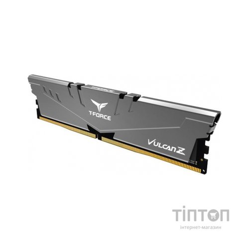 Модуль пам'яті для комп'ютера DDR4 8GB 3200 MHz T-Force Vulcan Z Gray Team (TLZGD48G3200HC16F01)