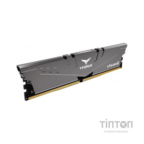 Модуль пам'яті для комп'ютера DDR4 8GB 3200 MHz T-Force Vulcan Z Gray Team (TLZGD48G3200HC16F01)