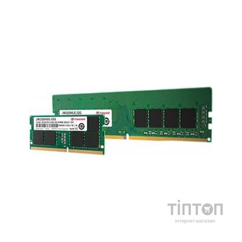 Модуль пам'яті для комп'ютера DDR4 8GB 3200 MHz Transcend (JM3200HLG-8G)