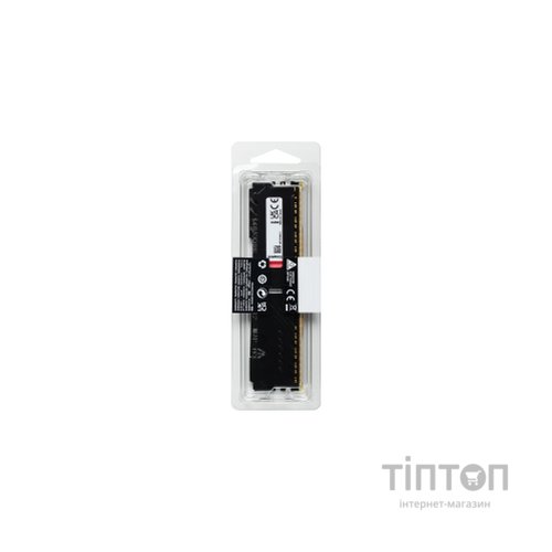 Модуль пам'яті для комп'ютера DDR4 8GB 3733 MHz Fury Beast Black Kingston Fury (ex.HyperX) (KF437C19BB/8)