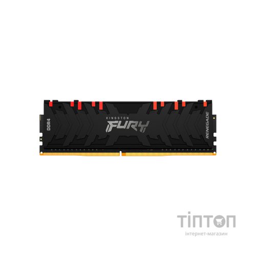Модуль пам'яті для комп'ютера DDR4 8GB 4000 MHz Fury Renegade RGB Kingston Fury (ex.HyperX) (KF440C19RBA/8)