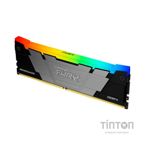 Модуль пам'яті для комп'ютера DDR4 8GB 4000 MHz RenegadeRGB Kingston Fury (ex.HyperX) (KF440C19RB2A/8)