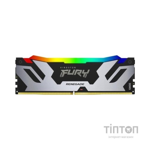 Модуль пам'яті для комп'ютера DDR5 16GB 6000 MHz Renegade RGB Kingston Fury (ex.HyperX) (KF560C32RSA-16)