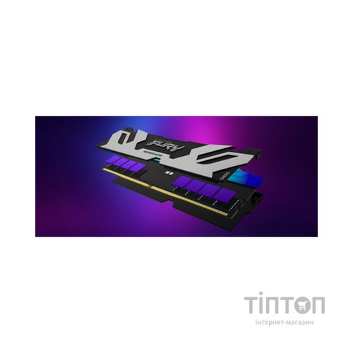 Модуль пам'яті для комп'ютера DDR5 16GB 6000 MHz Renegade RGB Kingston Fury (ex.HyperX) (KF560C32RSA-16)