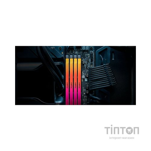 Модуль пам'яті для комп'ютера DDR5 16GB 6000 MHz Renegade RGB Kingston Fury (ex.HyperX) (KF560C32RSA-16)